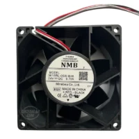 NMB-MAT 3615RL-05W-B46 model 92x92x38 mm 24VDC 0.73A 4 kablolu etiket detaylı fan
