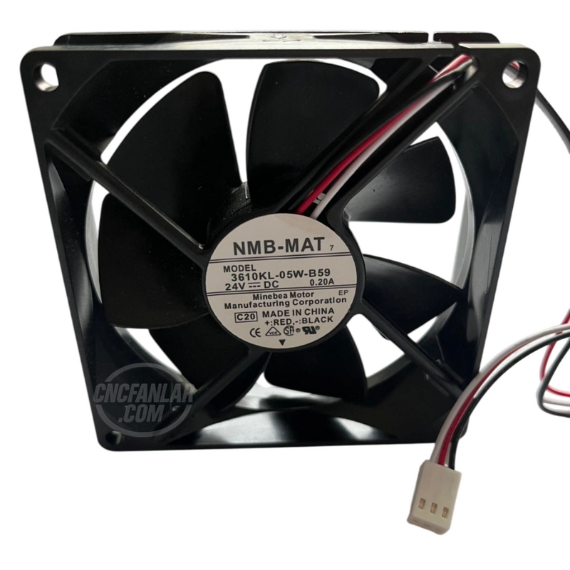 Endüstriyel 3610KL-05W-B59 NMB MAT 92mm 24V DC fan