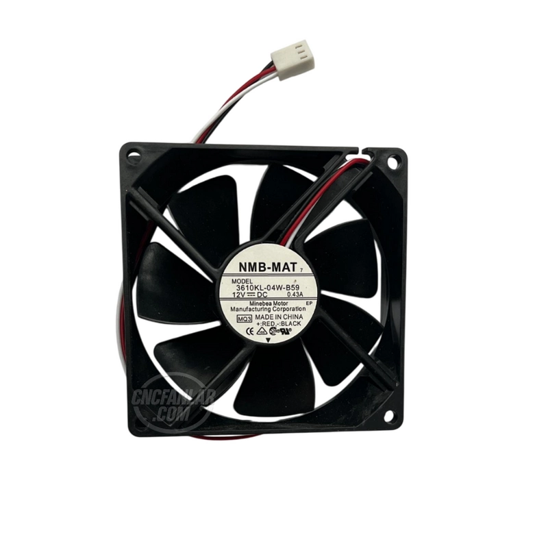 NMB MAT 3610KL-04W-B59 92x92x25 mm 12VDC 3 kablolu Fan