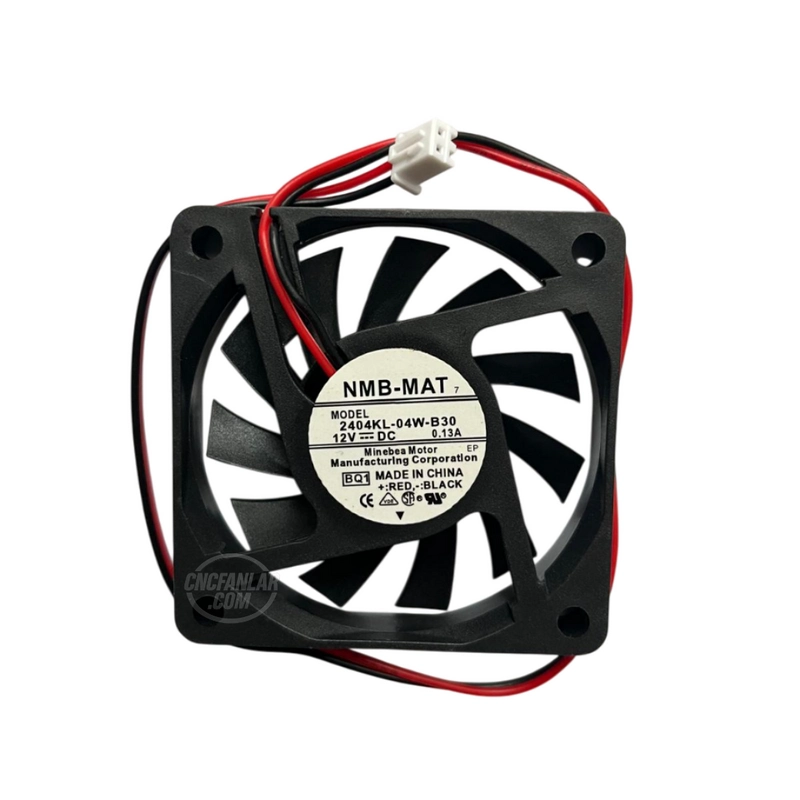 NMB MAT 2404KL-04W-B30 60x60x10 mm 12V DC 2 kablolu fan