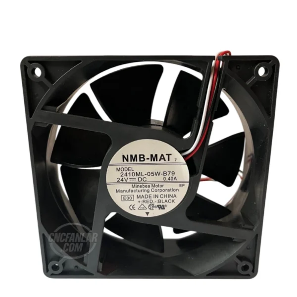NMB-MAT 2410ML-05W-B79 120x120x38 mm 24VDC 3 telli soğutma fan