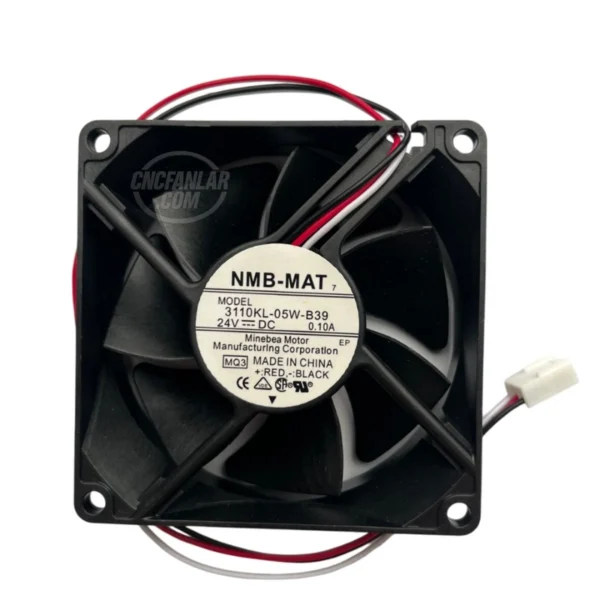 NMB MAT 3110KL-05W-B39 2-wire energy efficient fan.