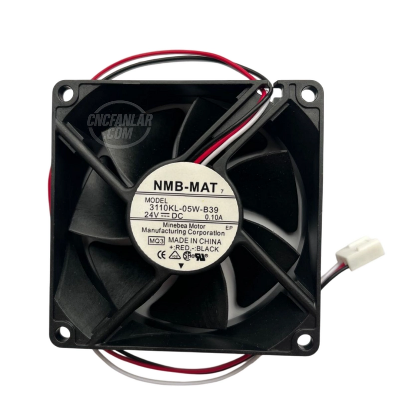 NMB MAT 3110KL-05W-B39 2-wire energy efficient fan.
