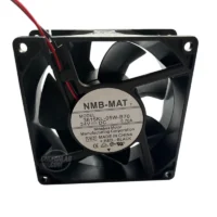 NMB MAT marka 92x92x38 mm boyutlarında 24VDC 0,70A 2 kablolu yüksek performanslı fan.