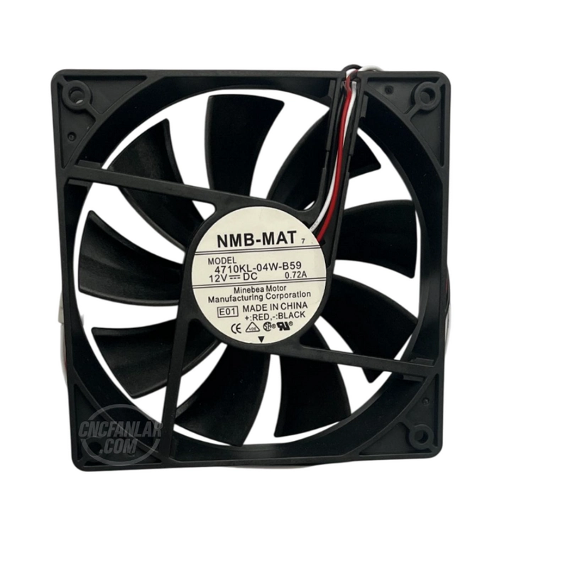 NMB MAT 4710KL-04W-B59 12VDC 119x119x25mm large cooling fan