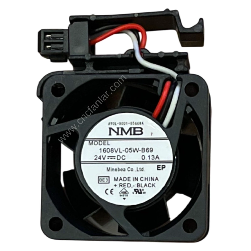 NMB Mat Fan, A90L-0001-0566#A - 1608VL-05W-B69 modeli, Fanuc sürücü sistemleri için geliştirilmiş bir fanuc sürücü fanıdır.