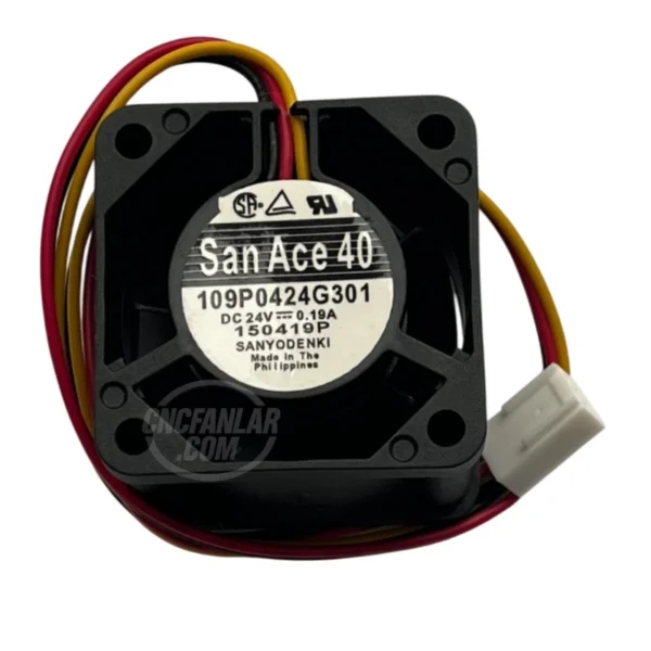 San Ace 109P0424G301 40x40x28mm 24VDC endüstriyel soğutma fanı