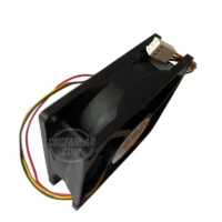 80x80x25 mm 24VDC fan yan görünüm ve kablo bağlantı detayı
